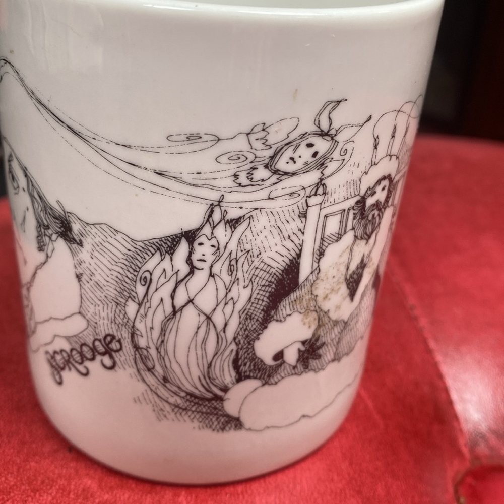 Scrooge  scene. Mug  classic - Picture 5 of 7